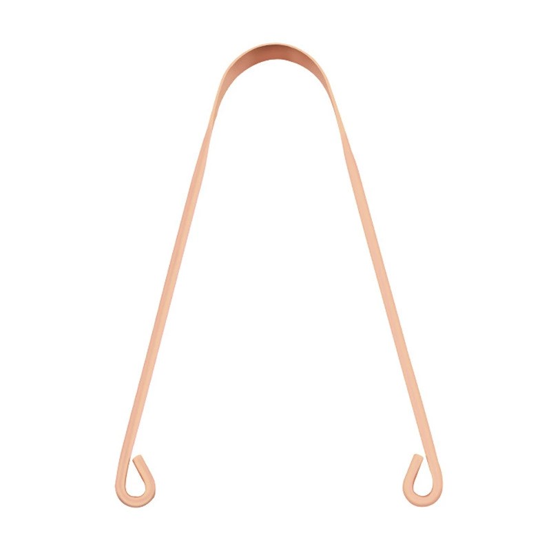 U Shaped Tongue Scraper Pure Copper